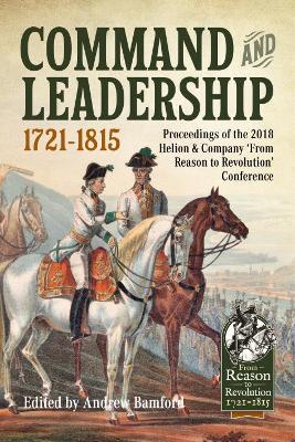 Book cover for Command and Leadership 1721-1815