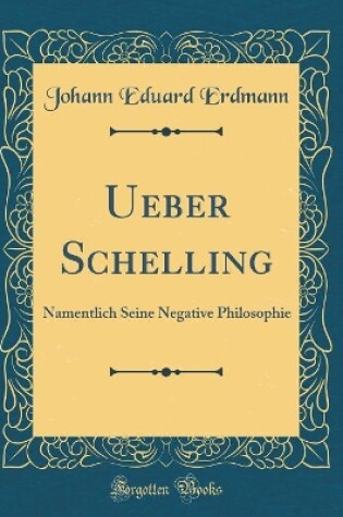 Cover of Ueber Schelling