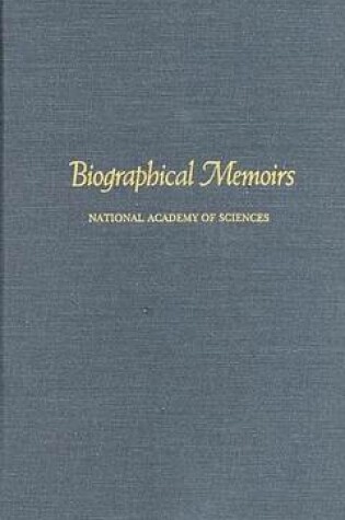 Cover of Biographical Memoirs V.69