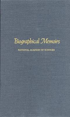 Book cover for Biographical Memoirs V.69