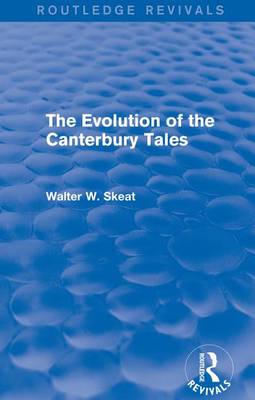 Book cover for The Evolution of the Canterbury Tales