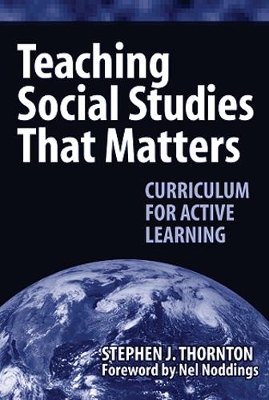 Book cover for Teaching Social Studies That Matters