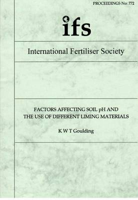 Book cover for Factors Affecting Soil pH and the Use of Different Liming Materials