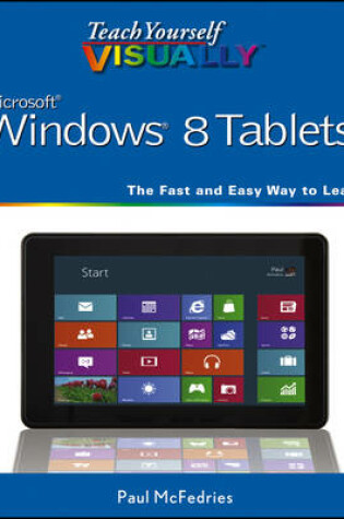 Cover of Teach Yourself VISUALLY Windows 8 Tablets