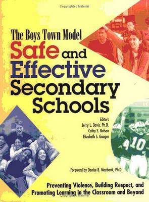 Book cover for The Safe and Effective Secondary Schools