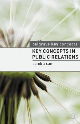 Book cover for Key Concepts in Public Relations