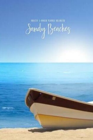 Cover of Sandy Beaches Undated 3-Month Planner Organizer
