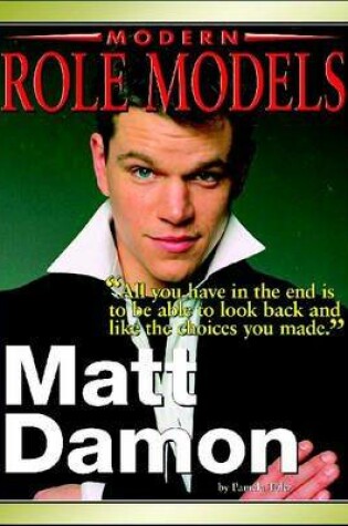 Cover of Matt Damon