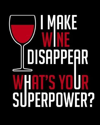 Book cover for I Make Wine Disappear What's Your Superpower