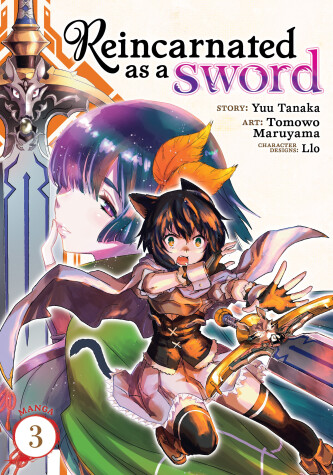 Cover of Reincarnated as a Sword (Manga) Vol. 3