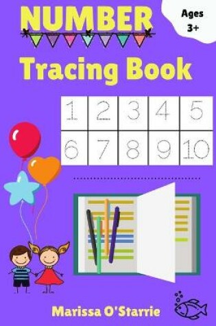 Cover of Number Tracing Book