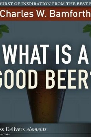 Cover of What Is a Good Beer?