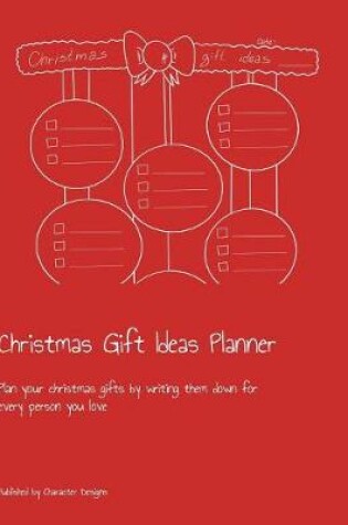 Cover of Christmas Gift Ideas Planner