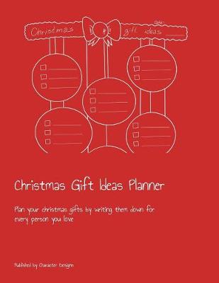 Book cover for Christmas Gift Ideas Planner