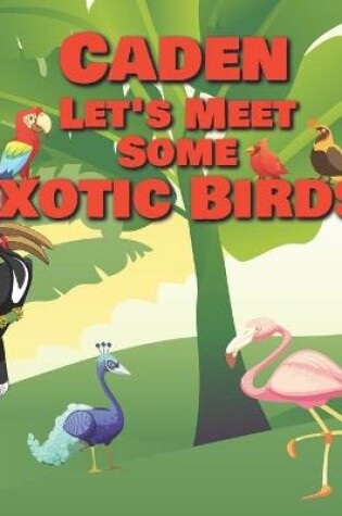 Cover of Caden Let's Meet Some Exotic Birds!