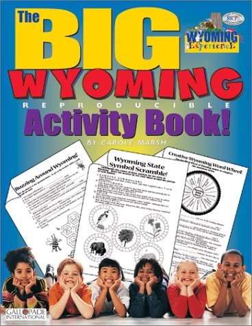 Book cover for The Big Wyoming Activity Book