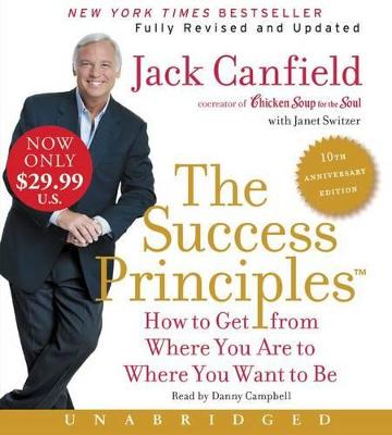 Book cover for The Success Principles - 10th Anniversary Edition Unabridged