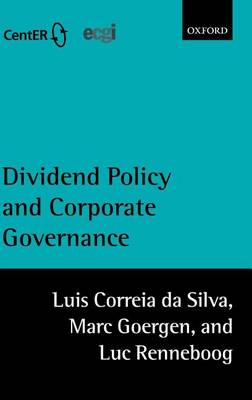 Book cover for Dividend Policy and Corporate Governance