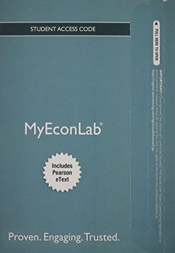 Book cover for New MyLab Economics with Pearson eText--Access Card-- for Economics