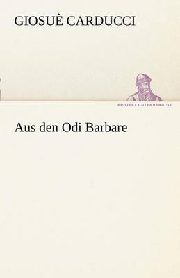 Book cover for Aus Den Odi Barbare