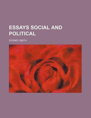 Book cover for Essays Social and Political