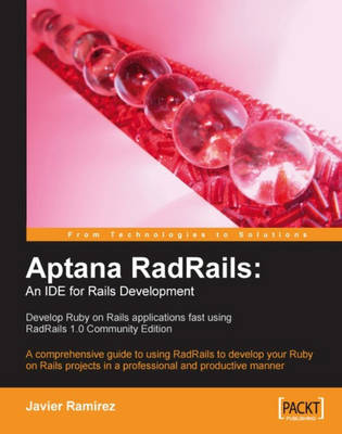 Book cover for Aptana RadRails: An IDE for Rails Development