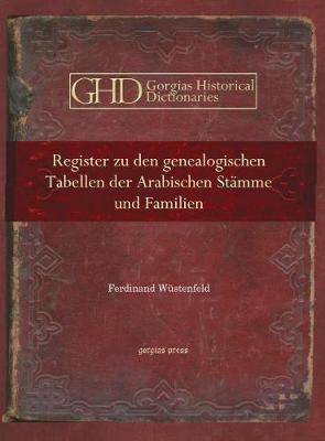 Cover of Register zu den genealogischen Tabellen der Arabischen Stamme und Familien