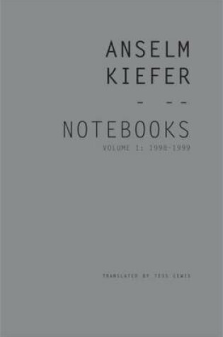 Cover of Notebooks, Volume 1, 1998-99