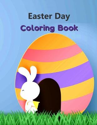 Book cover for Easter Day Coloring Book