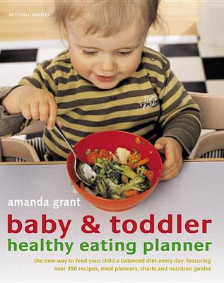 Book cover for Baby & Toddler Healthy Eating Planner