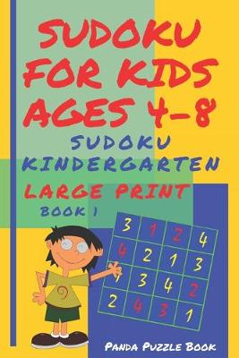 Book cover for Sudoku For Kids Ages 4-8