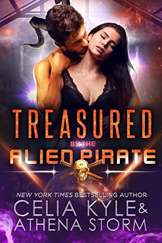 Book cover for Treasured by the Alien Pirate