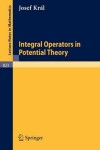 Book cover for Integral Operators in Potential Theory