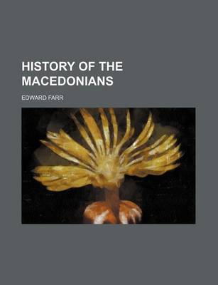 Book cover for History of the Macedonians