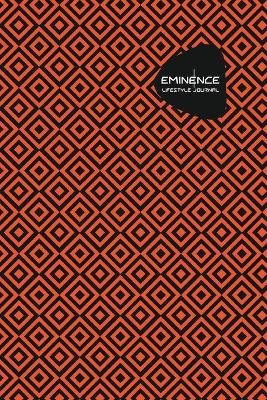 Book cover for Eminence Lifestyle Journal, Creative, Write-in Notebook, Dotted Lines, Wide Ruled, Medium Size 6 x 9 Inch (Orange)