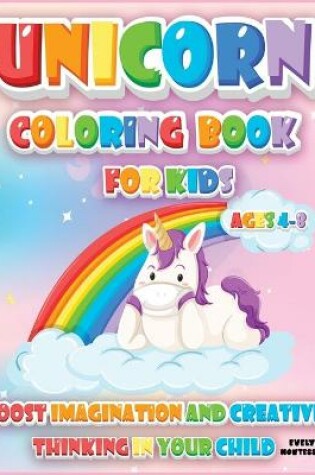 Cover of Unicorn Coloring Book for Kids (4-8)