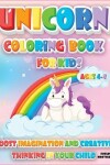 Book cover for Unicorn Coloring Book for Kids (4-8)