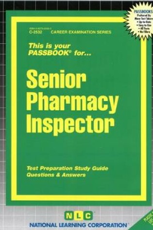 Cover of Senior Pharmacy Inspector