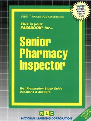 Book cover for Senior Pharmacy Inspector