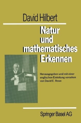 Cover of David Hilbert - Natur Und Mathematisches Erkennen