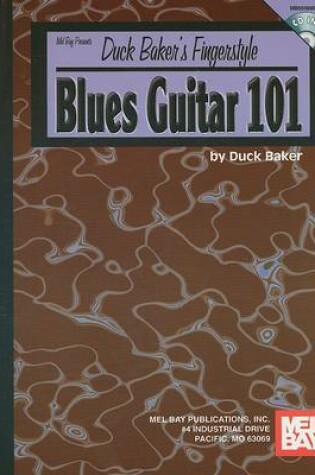 Cover of Duck Baker's Fingerstyle Blues Guitar 101