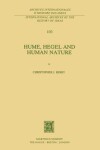 Book cover for Hume, Hegel and Human Nature