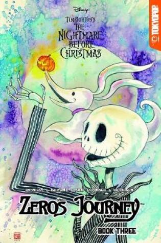 Cover of Disney Manga: Tim Burton's The Nightmare Before Christmas — Zero's Journey Graphic Novel, Book 3 (Variant)