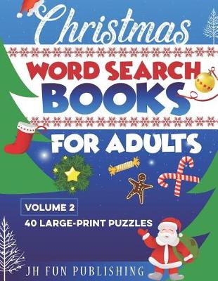 Book cover for Christmas Word Search Books For Adults