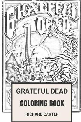 Book cover for Grateful Dead Coloring Book