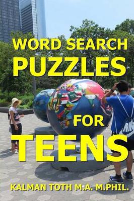 Book cover for Word Search Puzzles for Teens