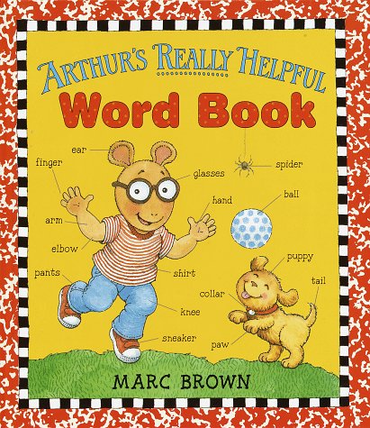 Book cover for Arthur's Really Helpful Word Book