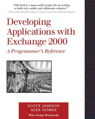 Book cover for Developing Applications with Exchange 2000