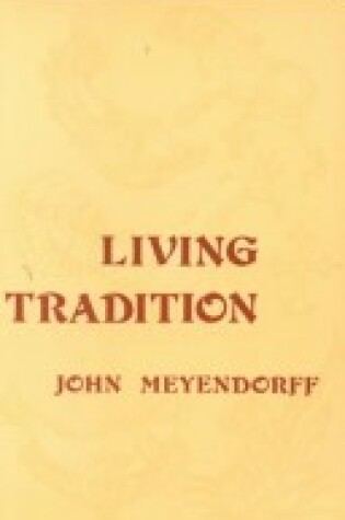 Cover of Living Tradition