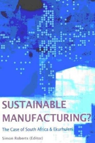 Cover of Sustainable manufacturing